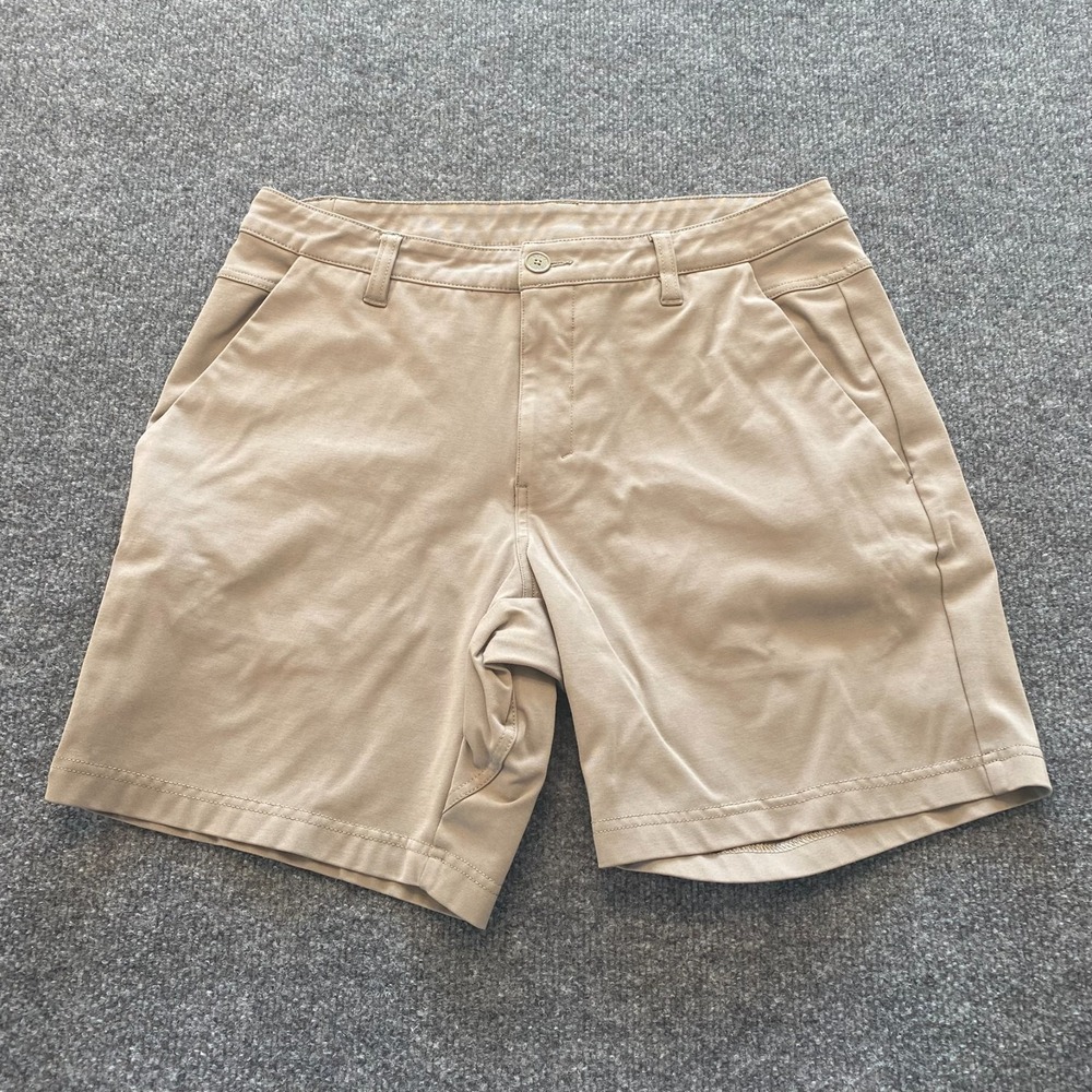 BYLT Premium Basics Everyday Chino Shorts Mens Size 33 Golf Casual Stretch